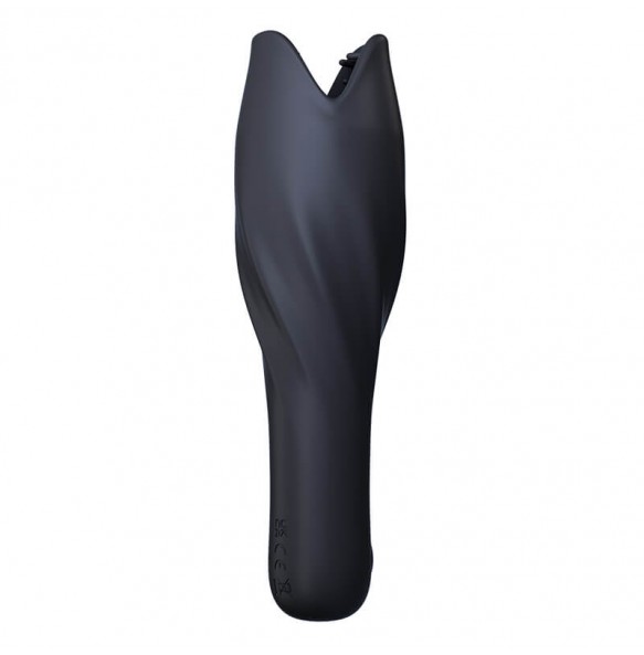 MizzZee - Licking Vibrating Glans Trainer (Chargeable - Black)